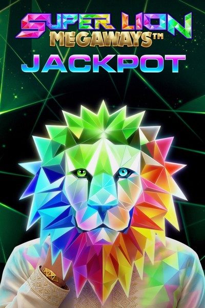 Super Lion Megaways Jackpot på omslaget hos Casinova